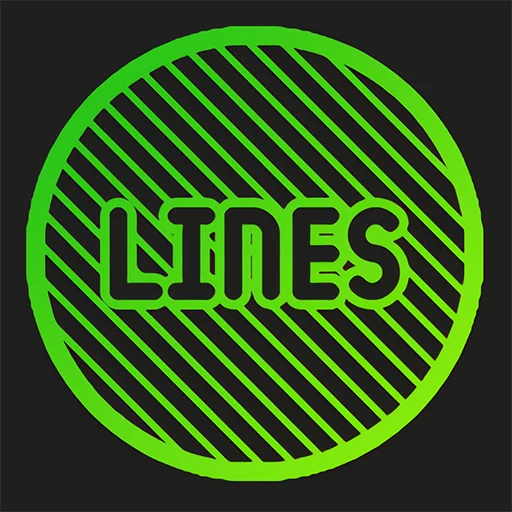 Lines Circle - Neon Icon Pack