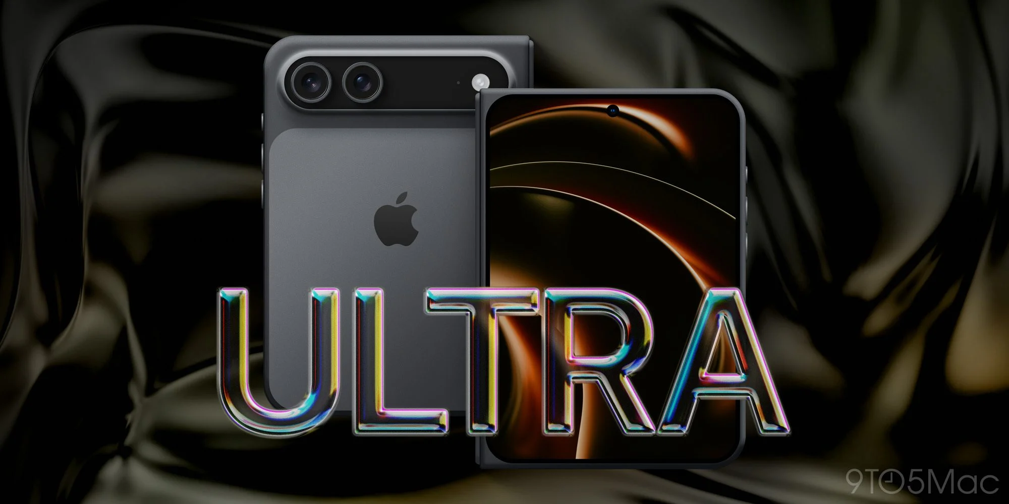 Concept of the foldable iPhone Ultra